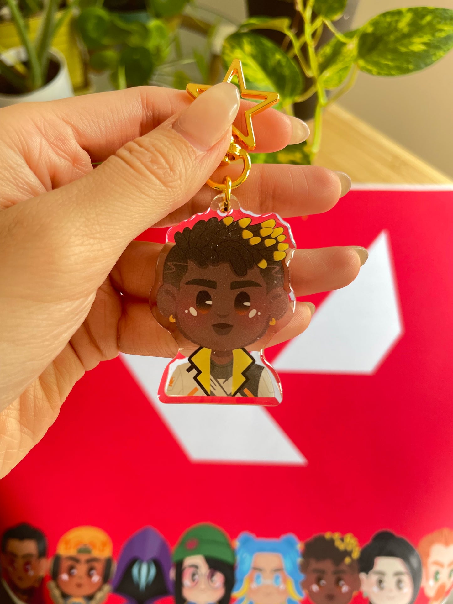 Phoenix Keychain | Valorant