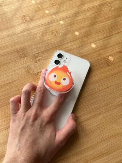 Fire Ball Phone Grip