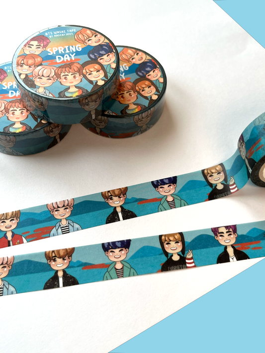 Spring Day | BTS Washi Tape