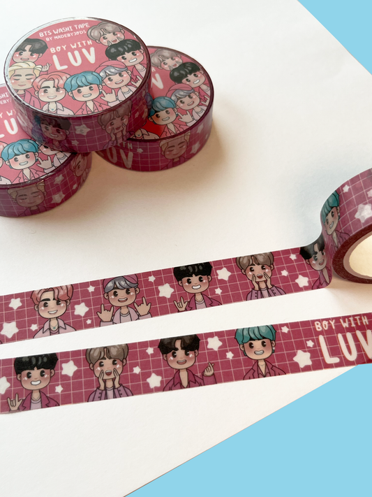 Boy With Luv | BTS Washi Tape