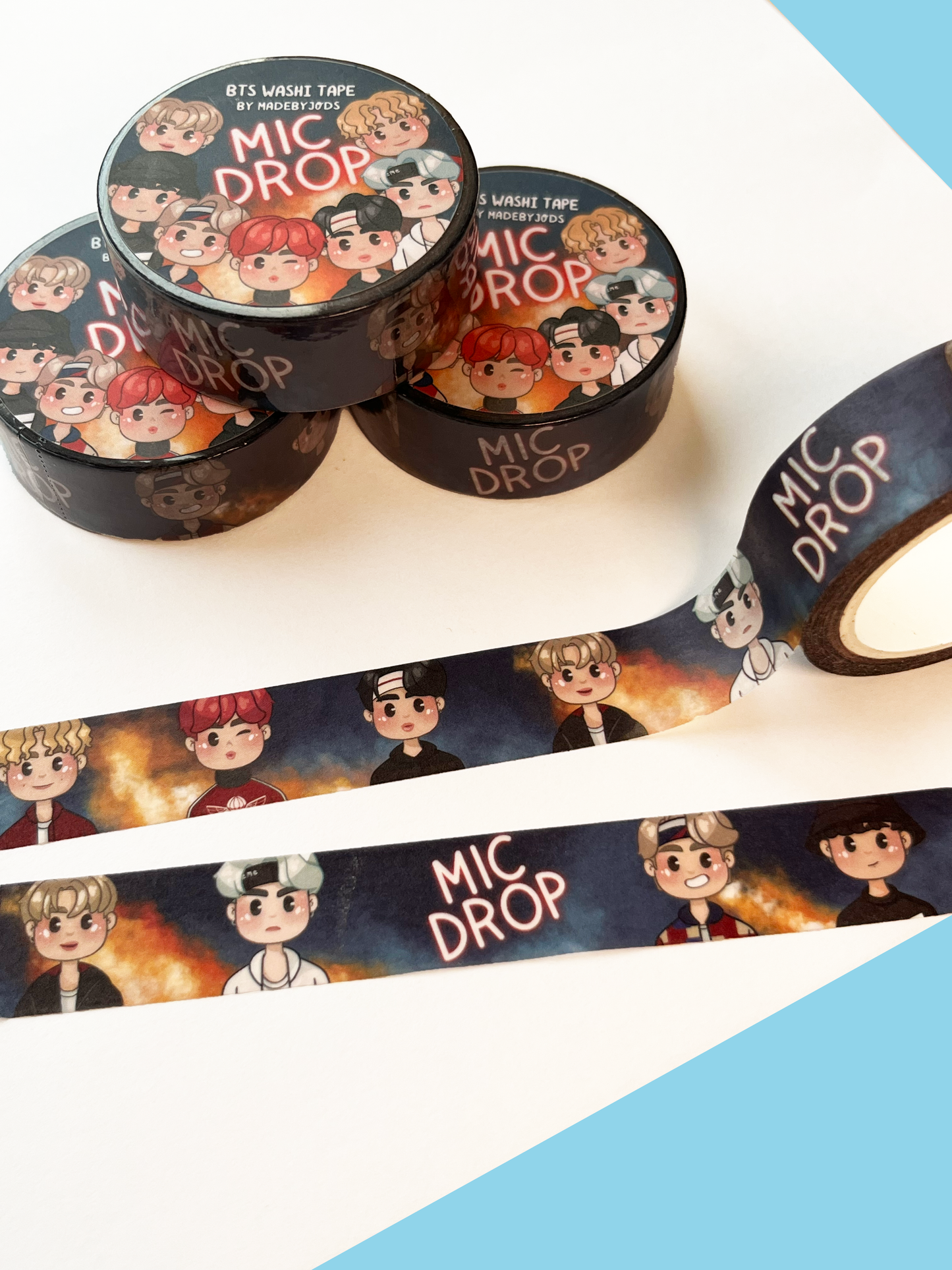 Mic Drop | BTS Washi Tape